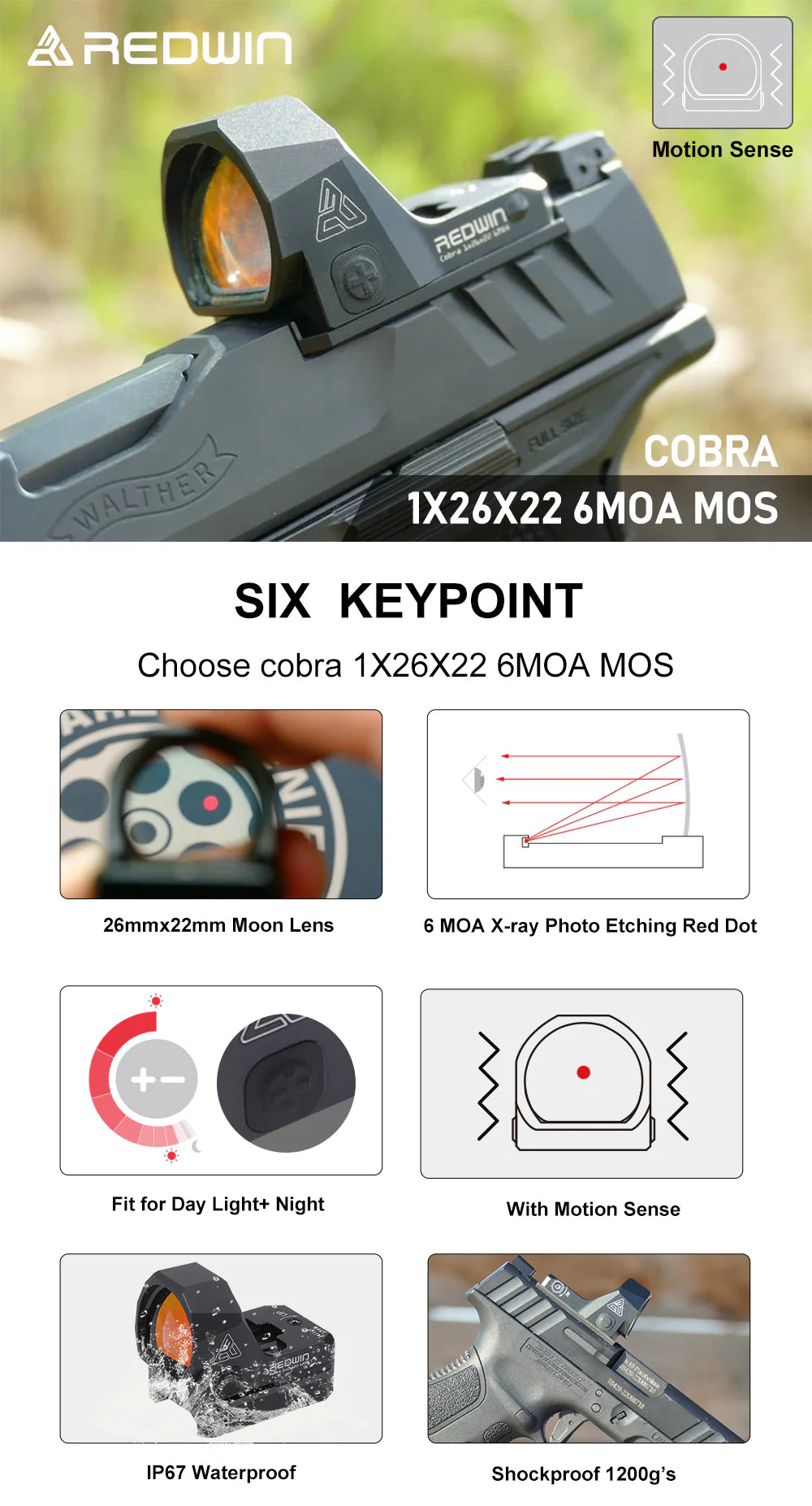 COBRA 26x22 6 MOA